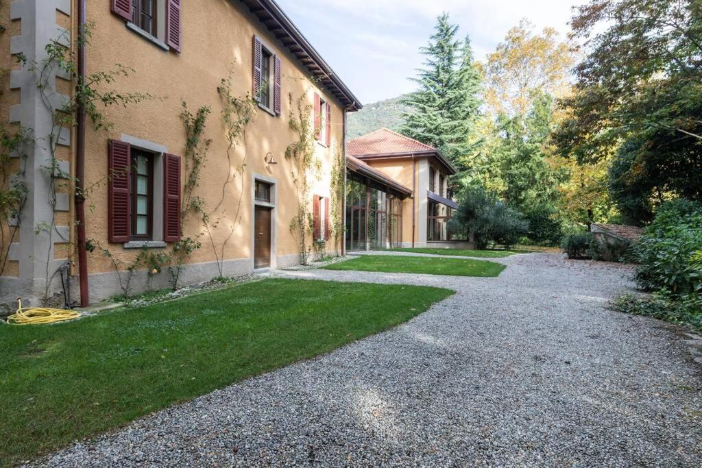 Bilocale Nel Parco Di Villa Erba Cernobbio Exteriör bild